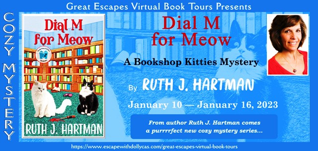 Blog Tour & Review: Dial M for Meow by Ruth J. Hartman